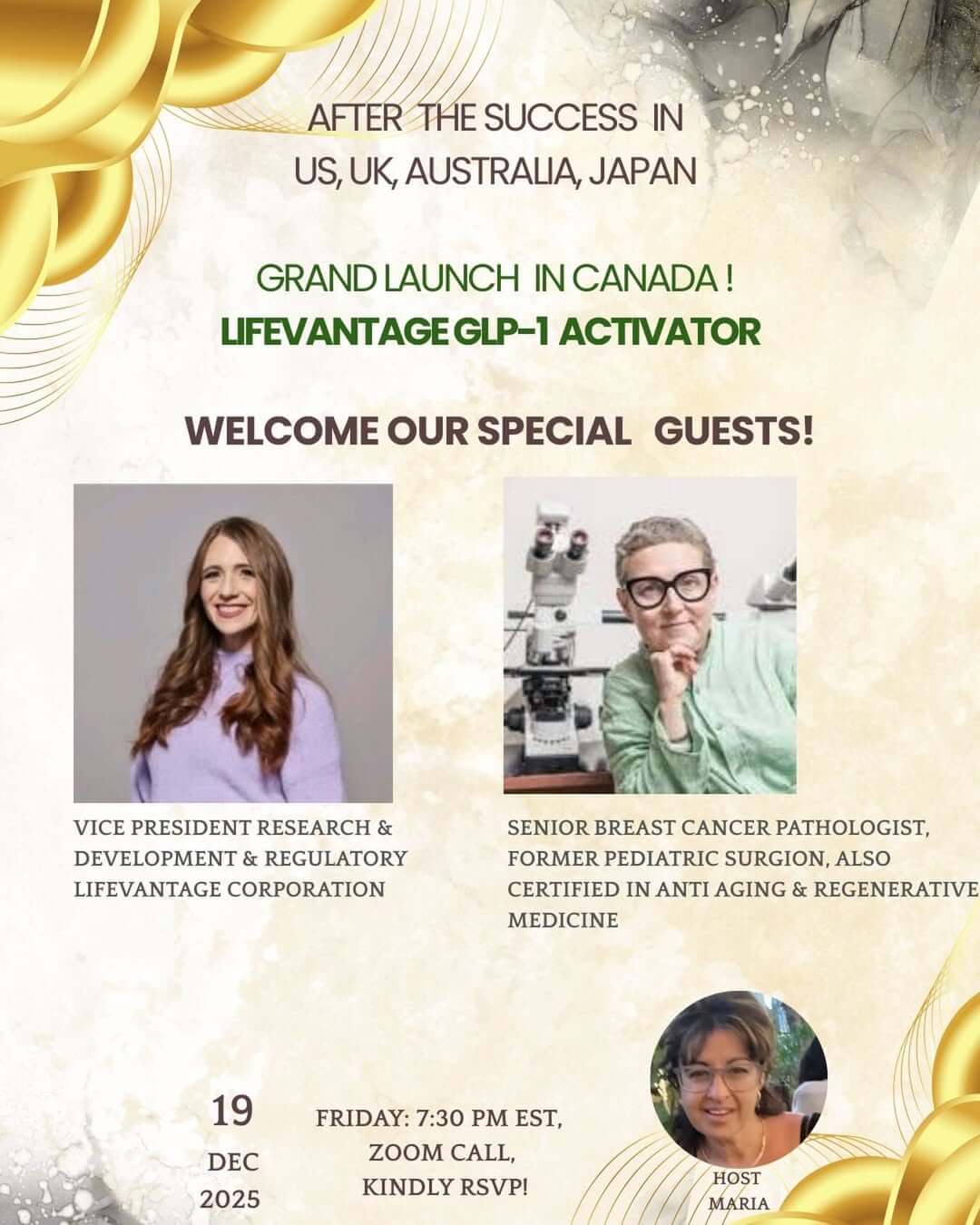 Grand Launch in Canada! LifeVantage GLP-1 Activator