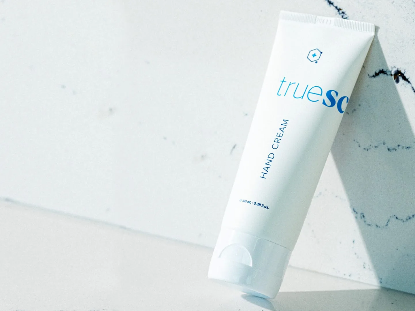 Label background for TrueScience® Hand Cream
